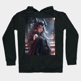 A Demon girl from hell Hoodie